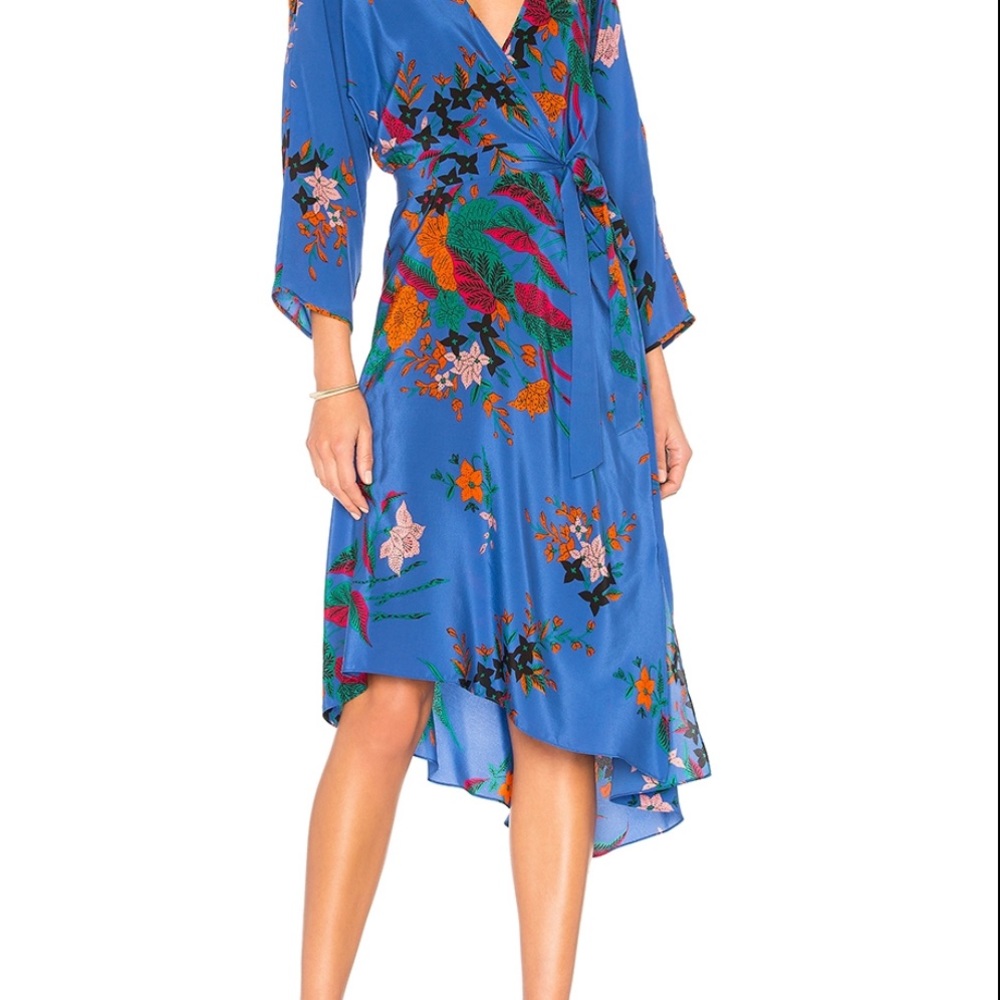 DVF Eloise Silk Dress